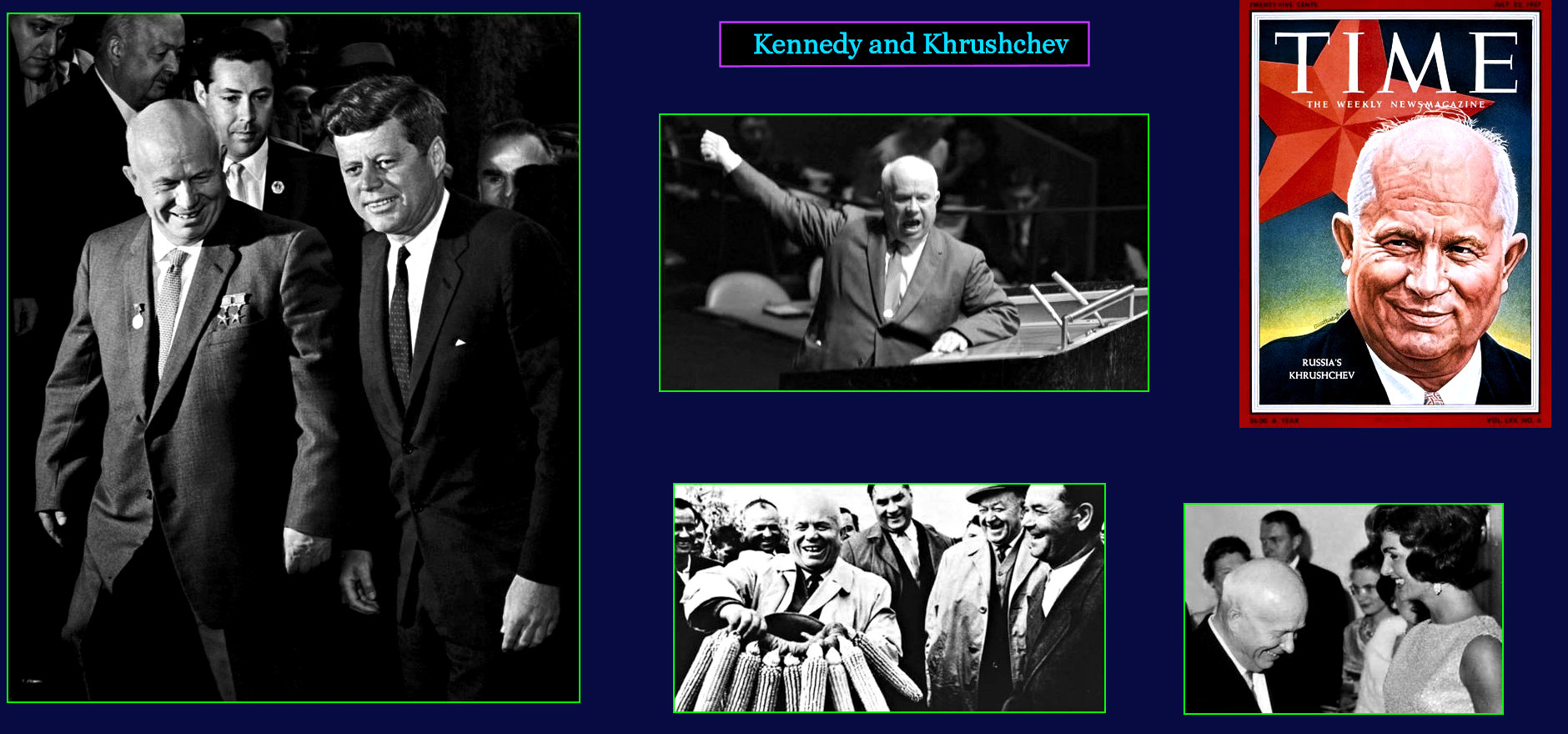 Khrushchev and Kennedy summit, 1961